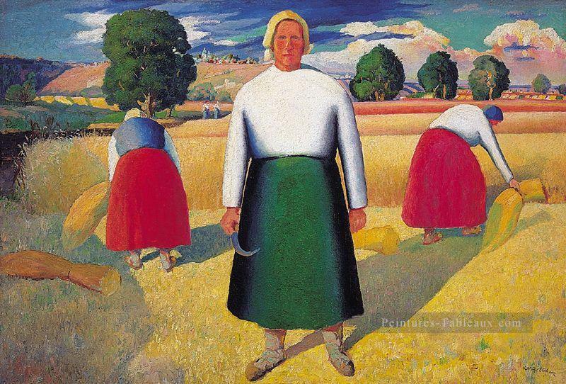 faucheurs 1929 Kazimir Malevich Peintures à l'huile